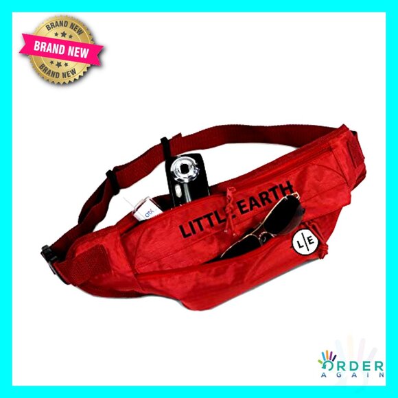 Vibrant Team Color Fanny Pack Adjustable Waist Belt Retro Y2K Sporty main image 4